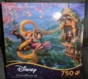 Thomas Kinkade Disney Tangled Puzzle 750 Pieces New Sealed