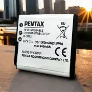 PENTAX D-LI122 Digital Camera D-LI68 D-L168 D-BC122 D-BC122E D-BC122J GENUINE