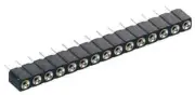 2x Preci-Dip SIL SOCKETS 5Pcs 27.94x2.54x4.2mm 3A 11-Ways, 310-87-111-01-640101