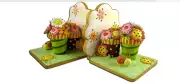 Smiley Snail Bookends