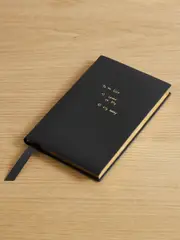 [Smythson] Smythson - + Thomas Lélu Chelsea Panama Textured-leather Notebook - Black - One size One size Black