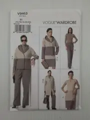 Vogue Sewing Pattern 9163 V9163 Misses Jacket Skirt Pants Pattern Size 14-22 NEW