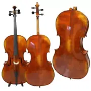 Stradivari old finishes cello 4/4,Old spruce ,Full Size 100% Hand Made #15839