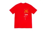Travis Scott x Mcdonald's Cactus Jack Red Crew T-Shirt Brand New Small-XXL