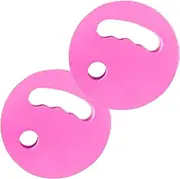 Berriphonia Water Aerobic Discs - 2x Floating Molas Training Training Halthels | Ergonomic Handle Exercise Equipment for Young Teens for Beginners Boys Girls Girls