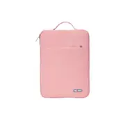 12-inch Waterproof Laptop Bag Wear-resistant Shockproof Portable Notebook Take-out Bag-3#-Pink