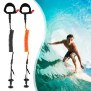 5 FT Surfboard Leash Stand Up Paddle Board Leg Rope Wrist Strap Coiled EmKSG