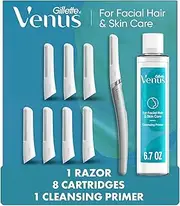 Venus Dermaplane Tool for Facial Hair and Skincare Kit for Women