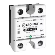 84137110N, CROUZET, Ssr, Gn, Single Phase, Panel Mount, 25A, In 4-32 Vdc