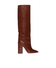 Paris Texas Pointed Toe Knee-High Boots 35,37.5,37,38,39,36.5,35.5 Brown