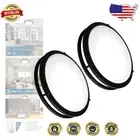 2-Pack Dimmable 36W LED Flush Mount Ceiling Light - Super Bright 3600 Lumens