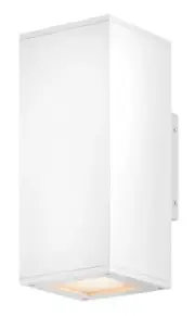 Hinkley Lighting 28914-LL Tetra 2 Light 12" Tall LED Wall Sconce - White