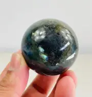 Labradorite Crystal Sphere High Grade S174