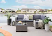 HAMILTON Chaise Lounge with Coffee Table
