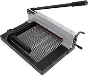 Manual Paper Cutter, Heavy Duty Guillotine Paper Cutter with Gridlines, 400 Sheets Stack Paper Trimmer, Paper Thickness 40mm, for 40-315mm Paper Cutting