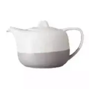 Oneida HO1108115WH Hamptons White 31 oz. Ceramic Teapot - 1 Doz