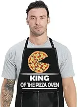Pizza Chef Apron Pizza Maker Apron Pizza Chef Gifts King Of The Pizza Oven Pizzeria Apron With Pocket For Chef Dad