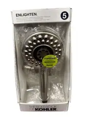 Kohler Enlighten Multi-Function Hand Shower Head, Nickel