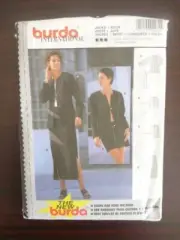 BURDA SEWING PATTERN WOMENS JACKET & SKIRT 2962 SIZE 8-10-12-14 UNCUT