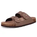 ODOLY Women's Cork Footbed Slide Sandal Arch Support Summer Outdoor Sandals w...