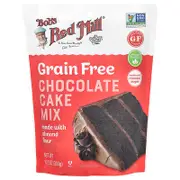Bob's Red Mill, Grain Free Chocolate Cake Mix, Made with Almond Flour, 10.5 oz (300 g)