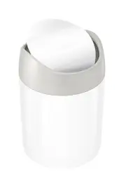 Simplehuman Mini Bin - White One Size