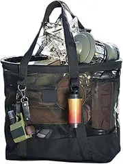 [Generic] Mesh Beach Bag | Mesh Pool Bag,Sand-Resistant Quick-Drying Vacation Clothes Accessory For Tropical Vacations, Cruise Excursions Summer Festivals