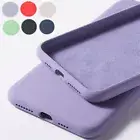 Luxury Liquid Silicone Soft Case Cover For Samsung Galaxy S25 S24 S23 S21 S20 FE