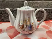 BEATRIX POTTER Peter Rabbit Victorian Style Teapot