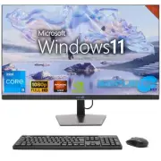 All IN One I5 24 " Win 11 RAM 16 GB SSD 4 TB Gpu Gtx1660 PC Fixed Editing
