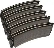 Bachmann Trains - Snap-Fit E-Z Track 18” Radius Curved Track - Bulk (50 pcs)