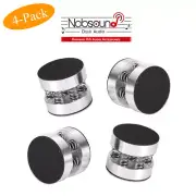 4PCS Aluminum Spring Speaker Spikes HiFi Amplifier Isolation Stand Feet Mat Pads