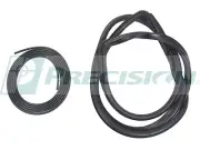 NEW Rear Window Lockstrip Weatherstrip Seal W/Groove / FOR BARRACUDA Notchback
