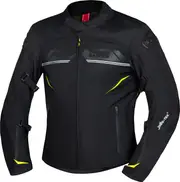 IXS Carbon-ST, textile jacket waterproof , color: Black , size: S