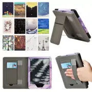 Cover Hand Holder Stand Case PU Leather For Kindle Paperwhite 5 11th Generation