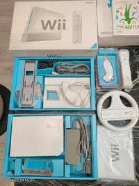 在飛比找Yahoo!奇摩拍賣優惠-二手任天堂 Wii主機 Wii fit 未改機 日本購買