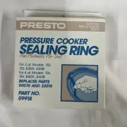 Presto Pressure Cooker Sealing Ring Gasket, 09918