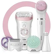 Braun Silk-epil SES9-985 Beauty Set Wet & Dry Epilator with 8 attachments