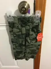 BRAND NEW INFANT BOYS SIZE 12 MONTHS WONDER NATION WOVEN CARGO POCKET PANTS