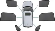 MAX COOL Car Window Magnetic Mesh Sun Blind Shades Suitable for Mitsubishi ASX 2010-2025