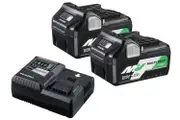 HiKOKI UC18YSL3(HHZ) - 18V/36V Starter Kit - 2 x 18V/36V-5.0Ah/2.5Ah Battery & Fast Charger