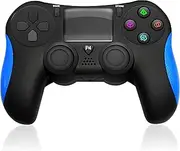 Pyle 6-Axis Sensor Wireless Game Controller - High Performance Remote Joystick Game Console Controller Compatible with PC, Android, iOS Console - Dual Vibration, LED Lights, Built-in Speaker