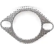 10pcs/Lot 2.5 Inch=63mm Car Engine Exhaust Gasket Universal Exhaust Pipe Gasket with Two Holes