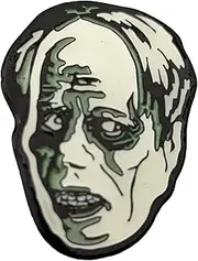 [Rock Rebel] Universal Monsters Phantom of the Opera Enamel Pin – Glow in the Dark Lon Chaney Official Horror Movie Pin, Zinc, no gemstone