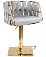 Statements by J Milano Swivel Adjustable Counter Bar Chair