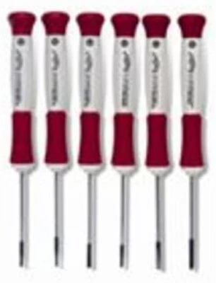 Xcelite PRECISION SCREWDRIVER SET XCEXP600 6Pcs Chrome-Molybdenum Vanadium Steel