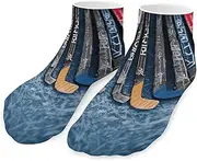 [QMNVBDS] Ice Hockey Sticks Socks Ankle Length Socks Casual Short Socks for Women Men Low Cut Sports Socks Running Socks No Show Socks Ankle Socks Athletic Socks Workout Socks, Style, One Size