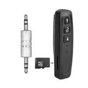Wireless Bluetooth Receiver 3.5mm AUX Audio Stereo Music Home Car Adapter