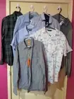 Ghanda Connor Tarocash Boss DKNY Vintage J.C Rags Men Sz S Long/short Sleeve x 6