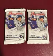 2020 Bowman Retail Pack Lot (2) Jasson Dominguez 1st Bowman?? From Gravity Box